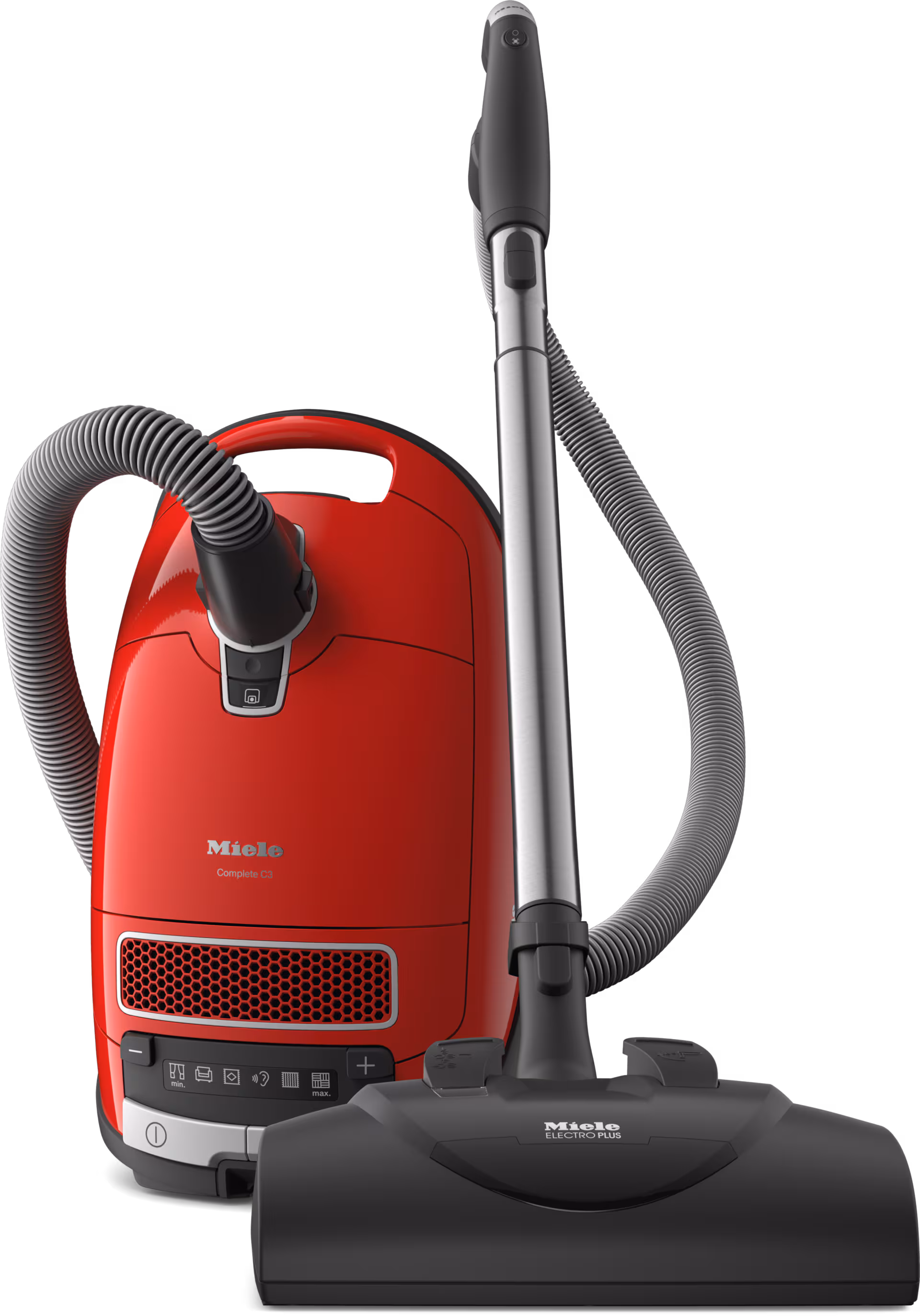 C3 Red Canister Vacuum - Main View